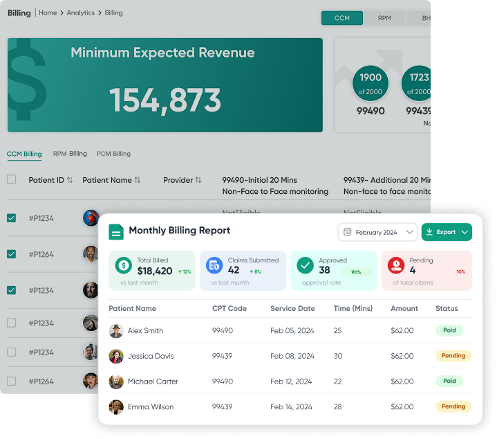 Exportable Monthly Billing Reports Feature Image
