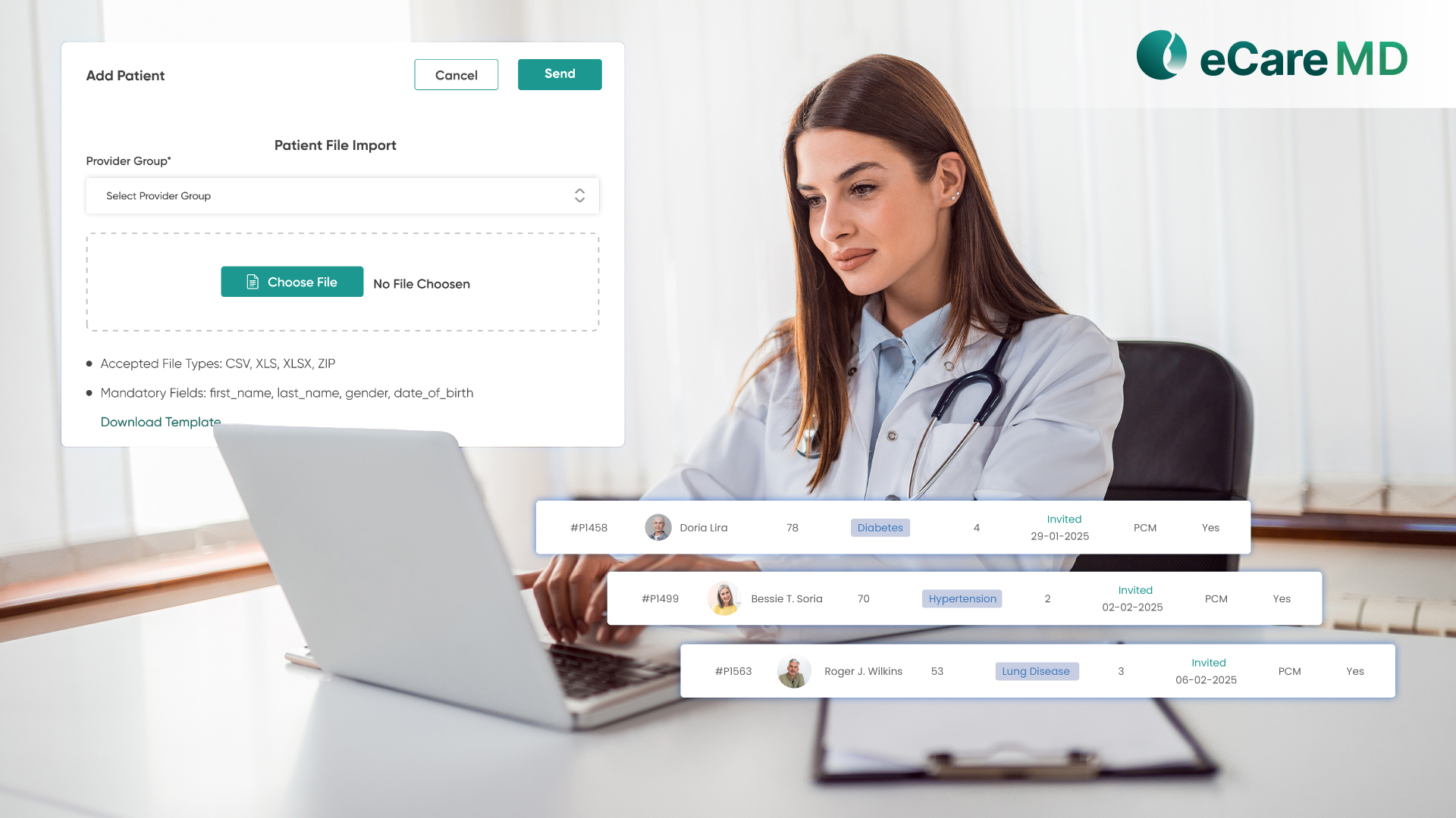 Quick patient onboarding Image