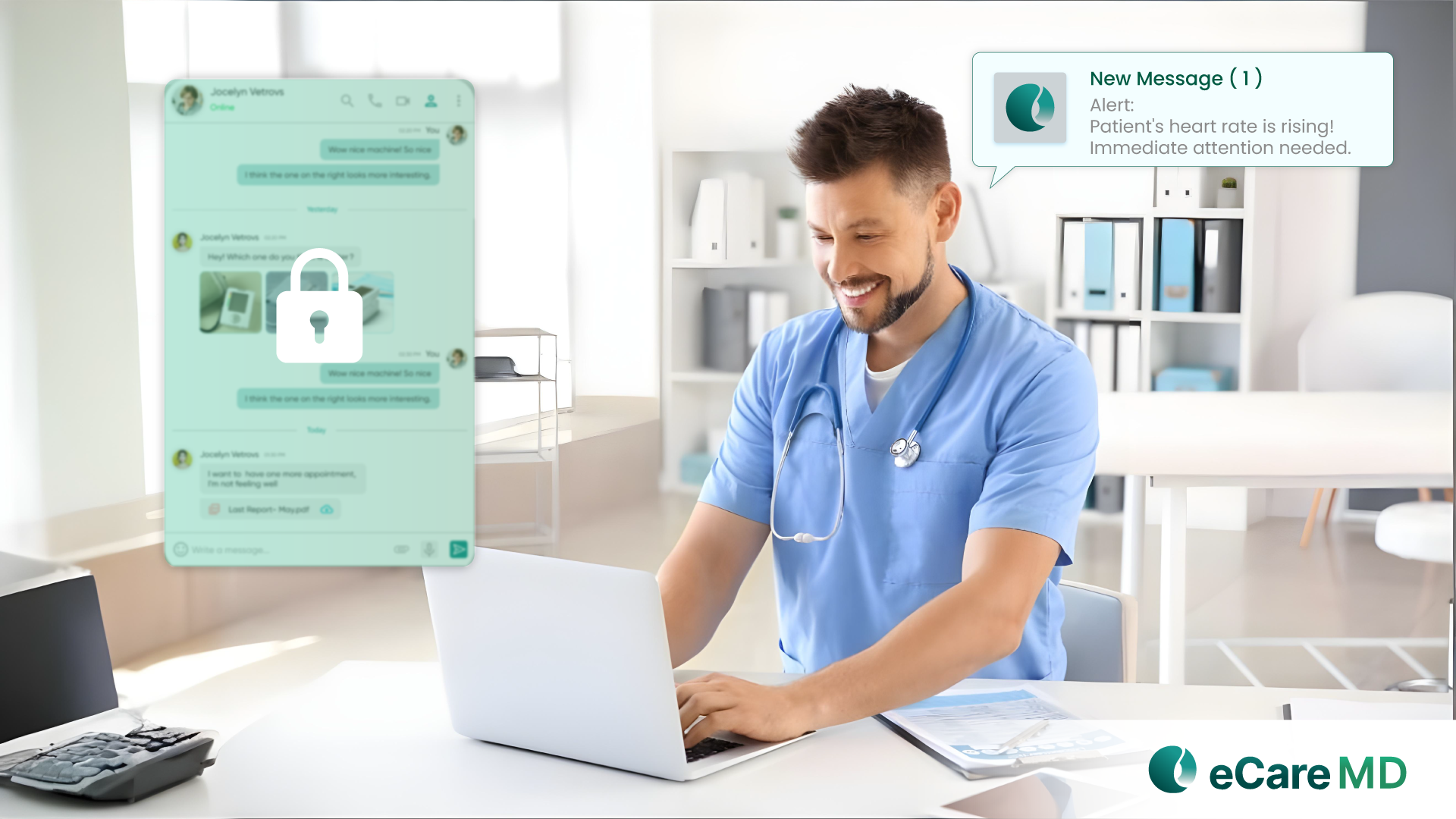 Secure Internal Messaging & Cross-Role Notifications image