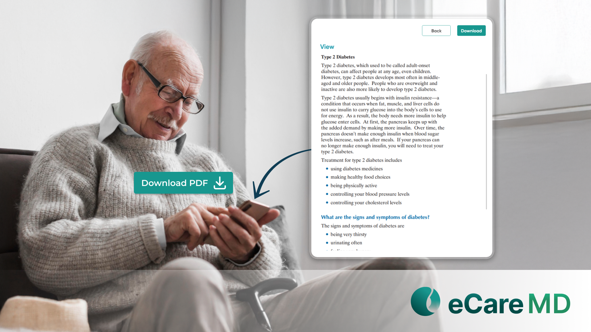 Patient Educational Material Functionality image